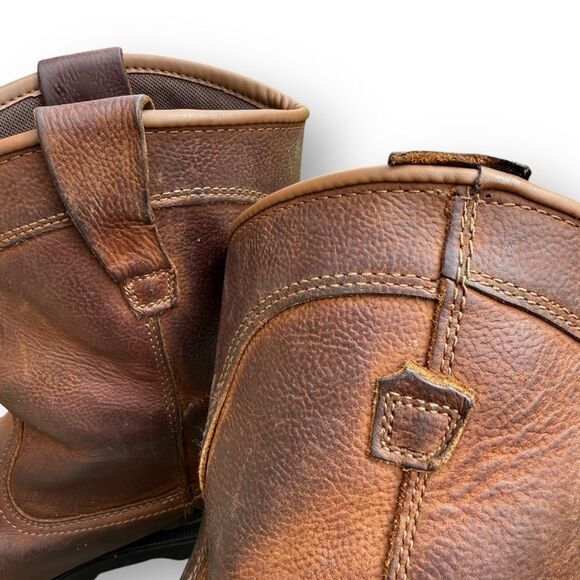 Herman Survivors Men's Bison Waterproof Steel Toe Work Boots Men's size 10 - Picture 9 of 13